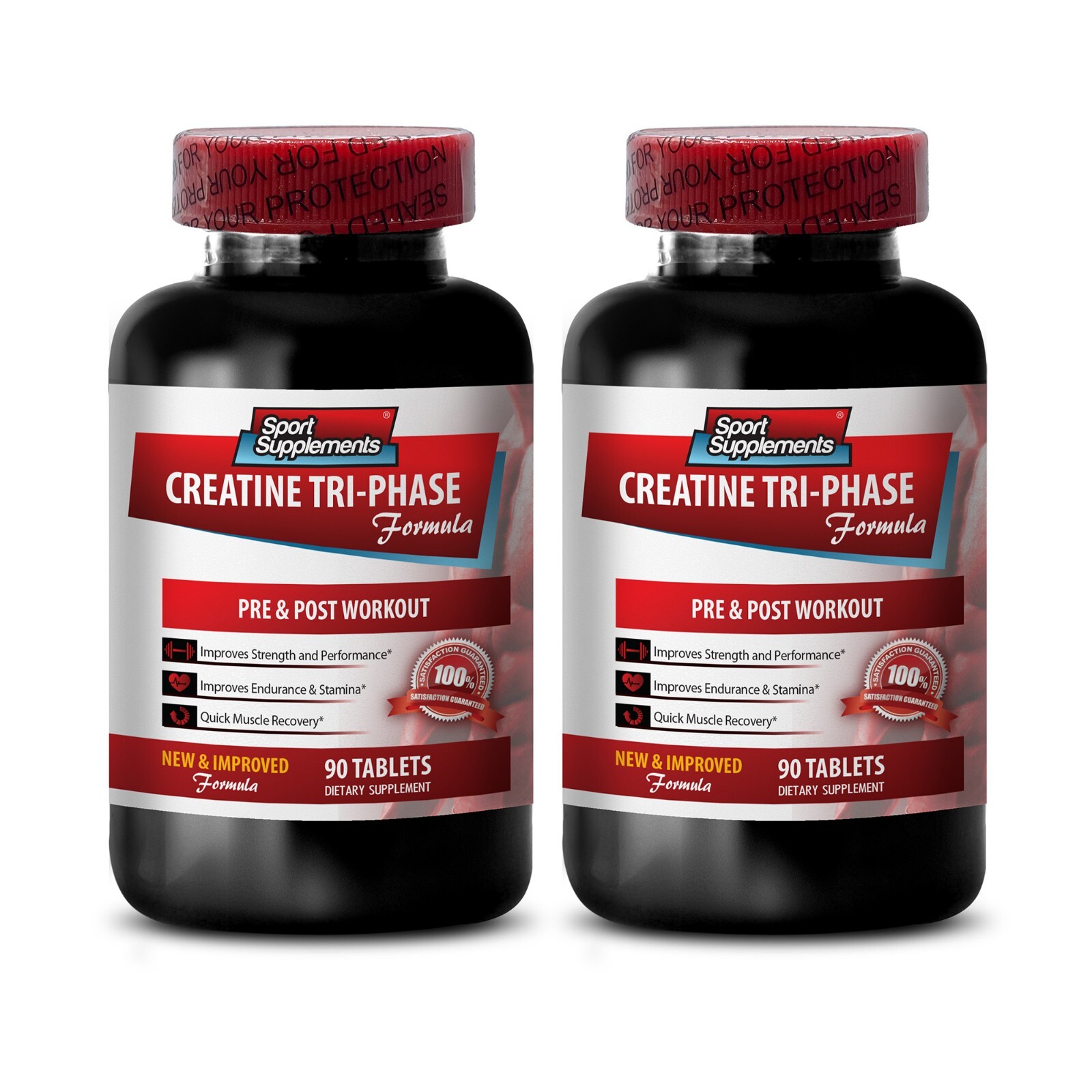 Men Muscle Booster Tablets – Creatine 3X – Ultra Pure Creatine 2B