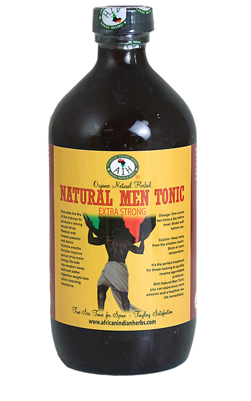 Soursop Bitters & Organic Natural Men Tonic by AIH 16 oz. (Pack of 2)