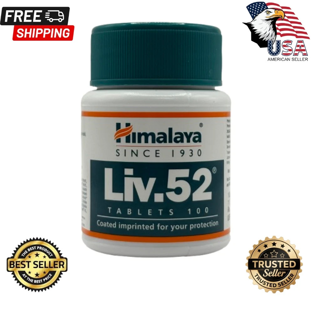 2 Packs 100% Natural Himalya Health Care Liv 52 200Tabs US Shipped Expiry 02/27