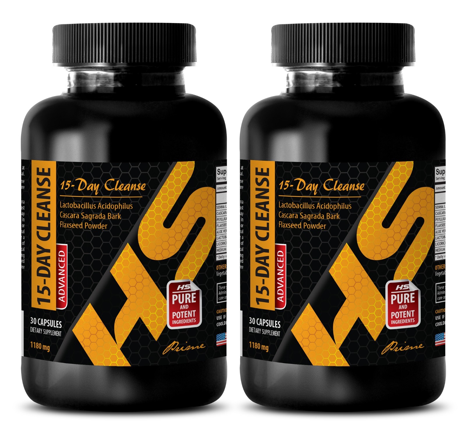 Mood support probiotics – ADVANCED CLEANSE 15 DAYS 2B – Flaxseed pills