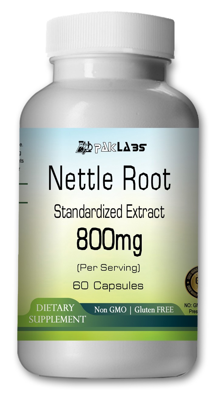 Stinging Nettle Root 800mg Serving Standardized Extract – Ship from USA