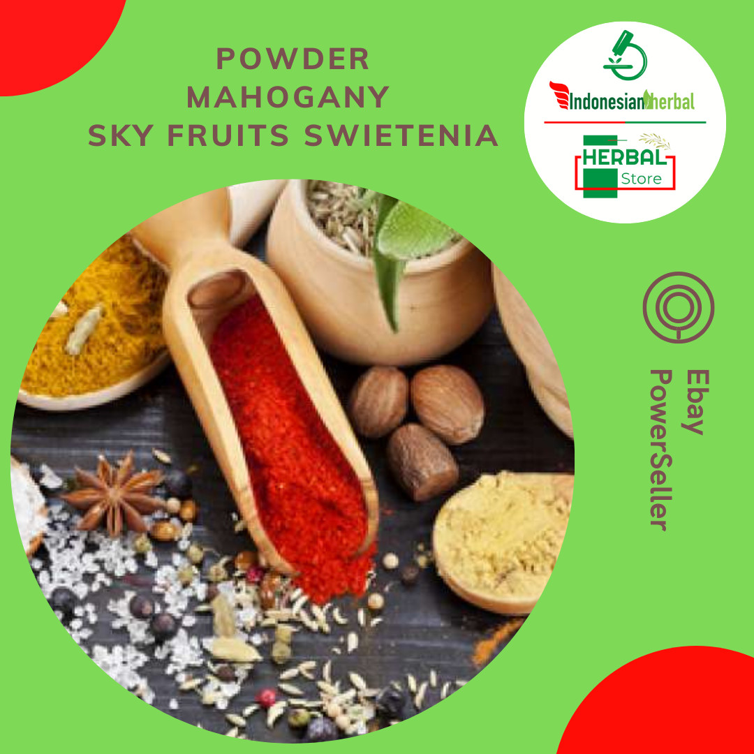 POWDER Mahogany Sky Fruits Swietenia Mahagoni Mahoni Organic Wild Crafted