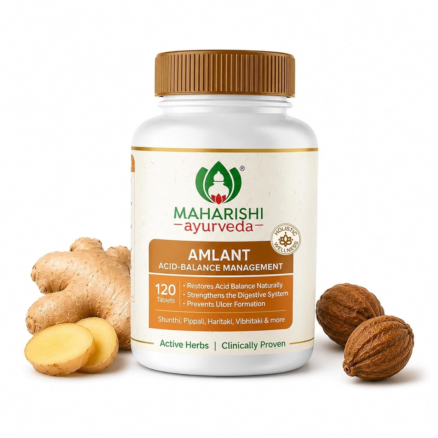 Maharishi Ayurveda Amlant | Herbal Digestive Support 120Tab