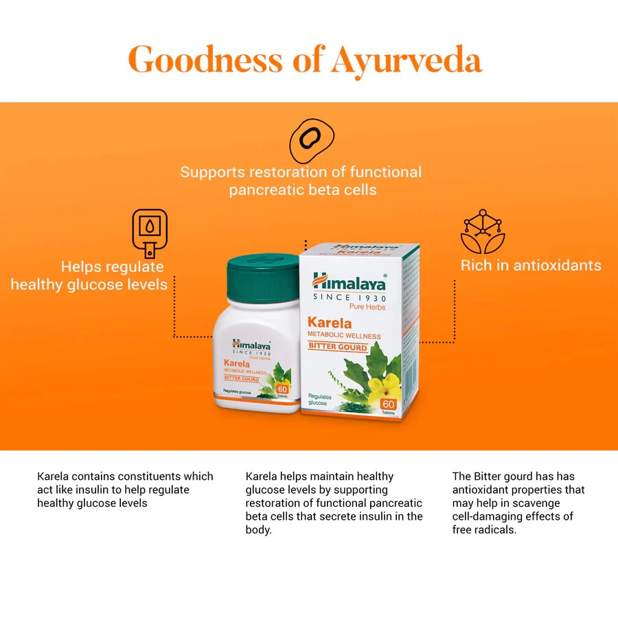 6X KARELA Himalaya 360 Tabs With Long Expiry & Free Shipping