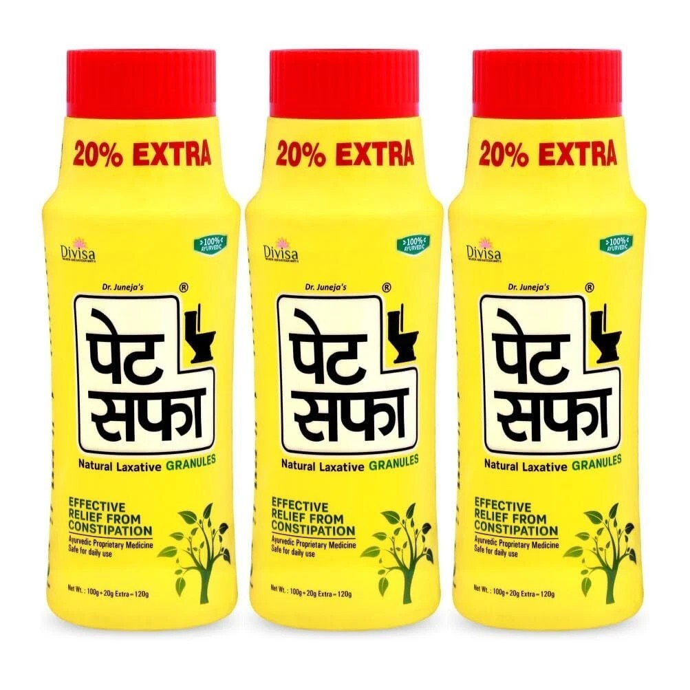 Pet Saffa Constipation Relief Laxative Powder – 120gm Pack of 3 z402