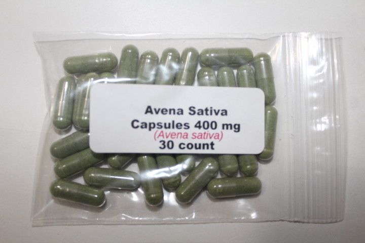 Avena Sativa Capsules (Avena Sativa) 400mg 30 count