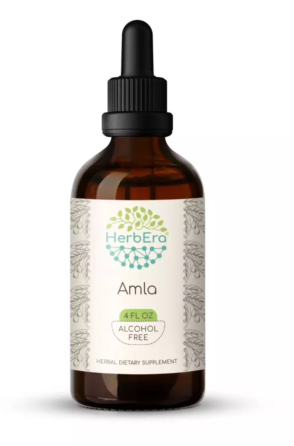HerbEra Amla Alcohol-FREE Tincture (Emblica Officinalis) 4 Oz BB 10/04/2028