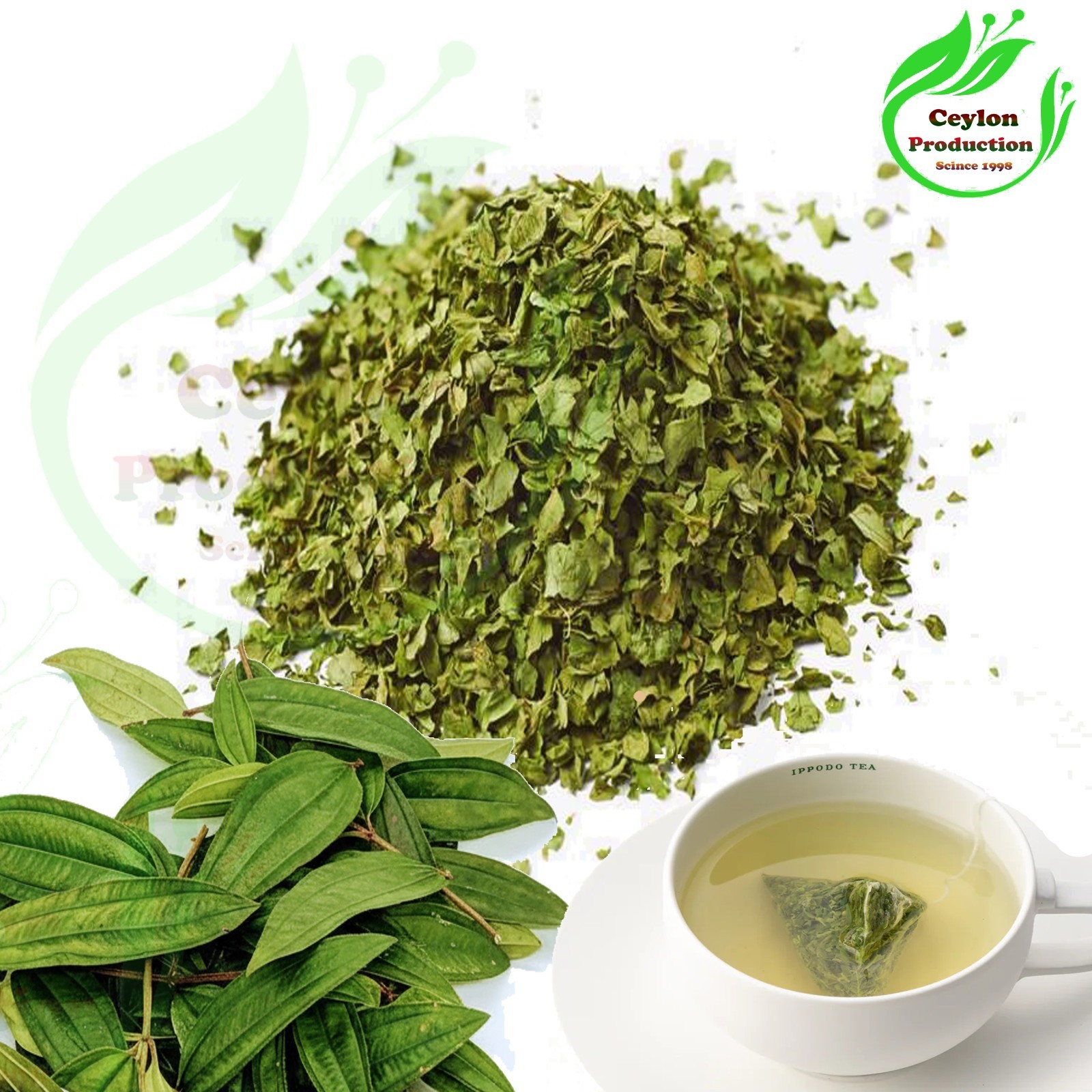 Herbal Organic Green Chai Spice Detox Relax Tea Bags pure natural ceylon