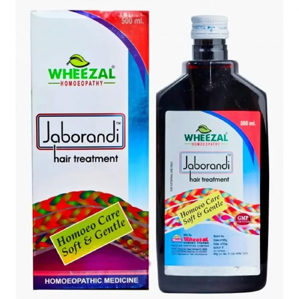 Wheezal Homoeopathy JABORANDI Hair Treatment 500 ML (16.9 fl oz)