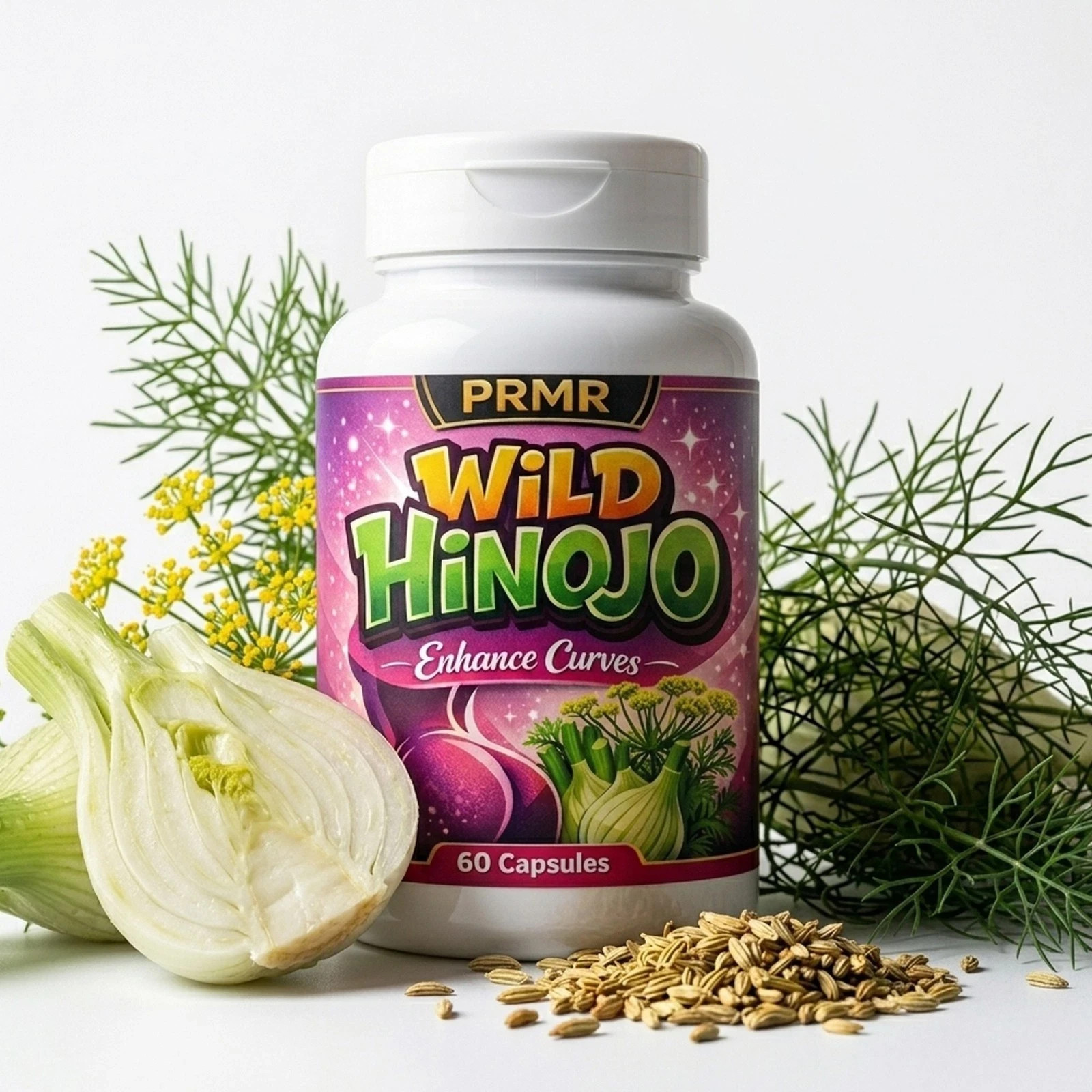 Wild Hinojo Pills Enlarger Booty Natural Butt Enlargement Firming Enhancement