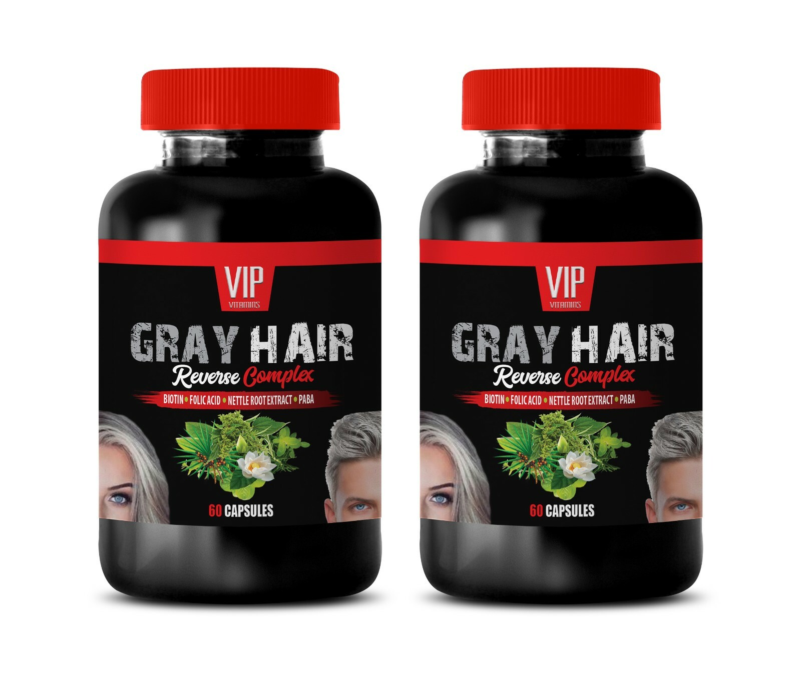 gray hair vitamins supplement – GRAY HAIR REVERSE – saw palmetto powder 2B