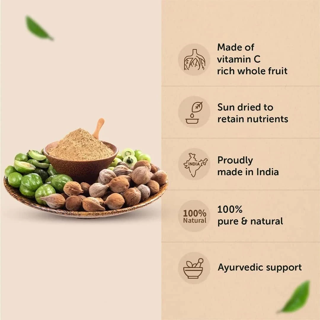 Vaidban Triphala Powder 120gm Ayurvedic Powder Digestive Health Exp 2028