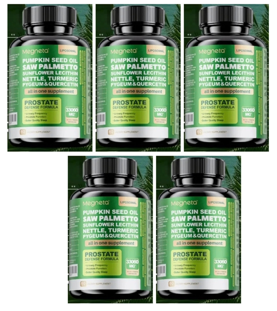 Saw Palmetto 24000mg Pumpkin Seed Oil 3000mg Pygeum 3000mg 5X60Cs Ultra Prostate