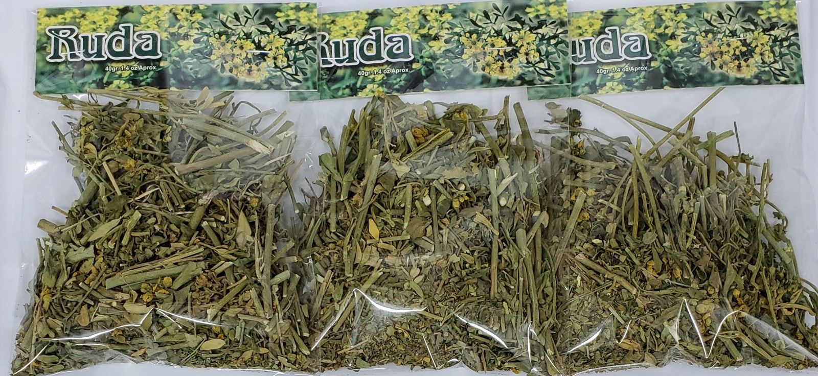RUDA /RUE HERB (Ruta graveolens) 1 PACK 30 GR EA GOOD QUALITY FROM PERU !