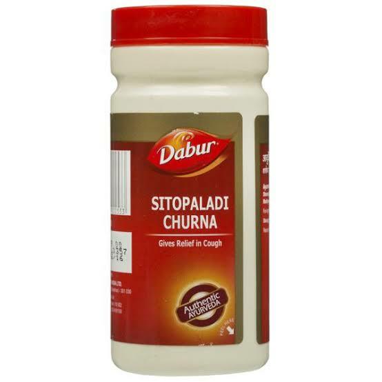 DABUR SITOPALADI CHURNA 60 Gm Powder | Cough & Cold Relief | SITOPLADI Churna