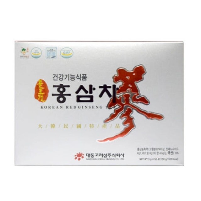 Dongdaeng Korean Red Ginseng Tea (3g x 50packets) Red Ginseng Tea
