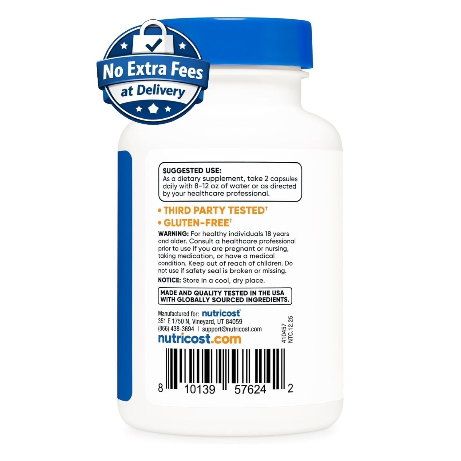 Extracto de Rusco 4500mg 120 Cápsulas | Ruscus aculeatus | 60 Porciones