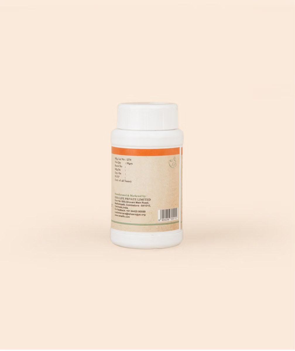 Isha life Danta Prabha Special Tooth Powder, 50 gm