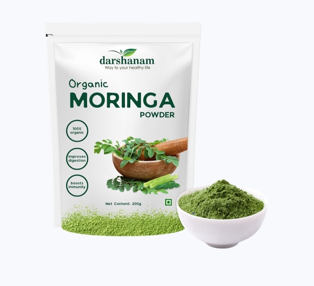 Premium Green Moringa Powder – Fresh Harvest