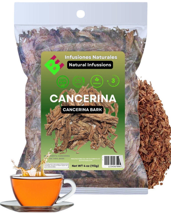 Cancerina Hierba sanitizada / Cancerin Herb Sanitized 4 oz Nature100% Herbal Te