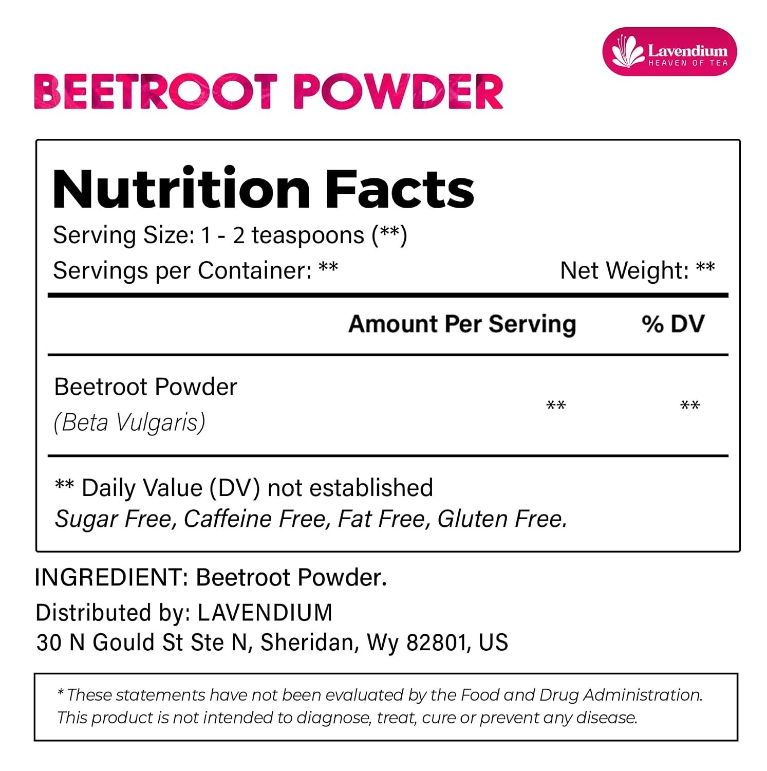 Pure & Natural 8oz Beet Root Powder – , Non-GMO, Versatile for Smoothies & Ba…