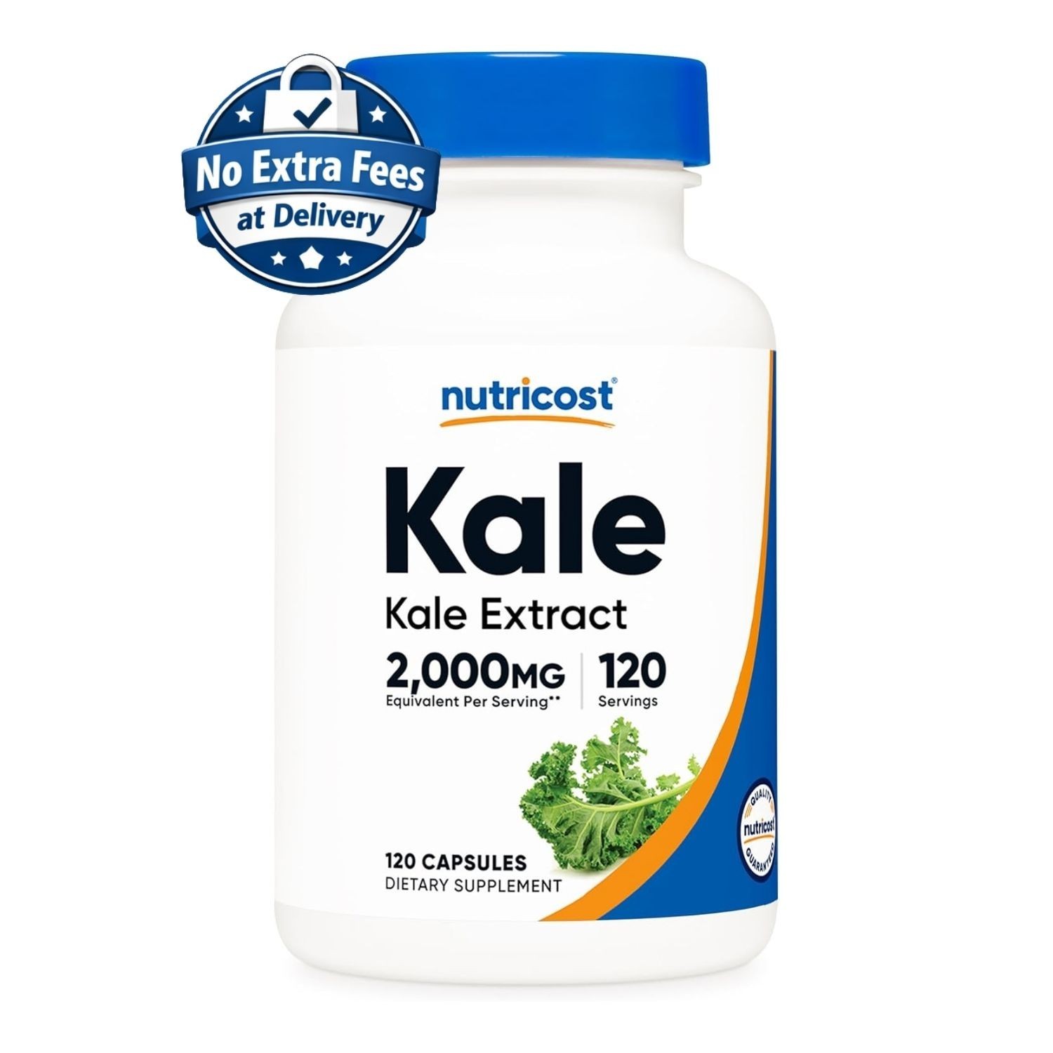 Suplemento de Extracto de Hoja de Kale 2000mg 120 Cápsulas | Brassica