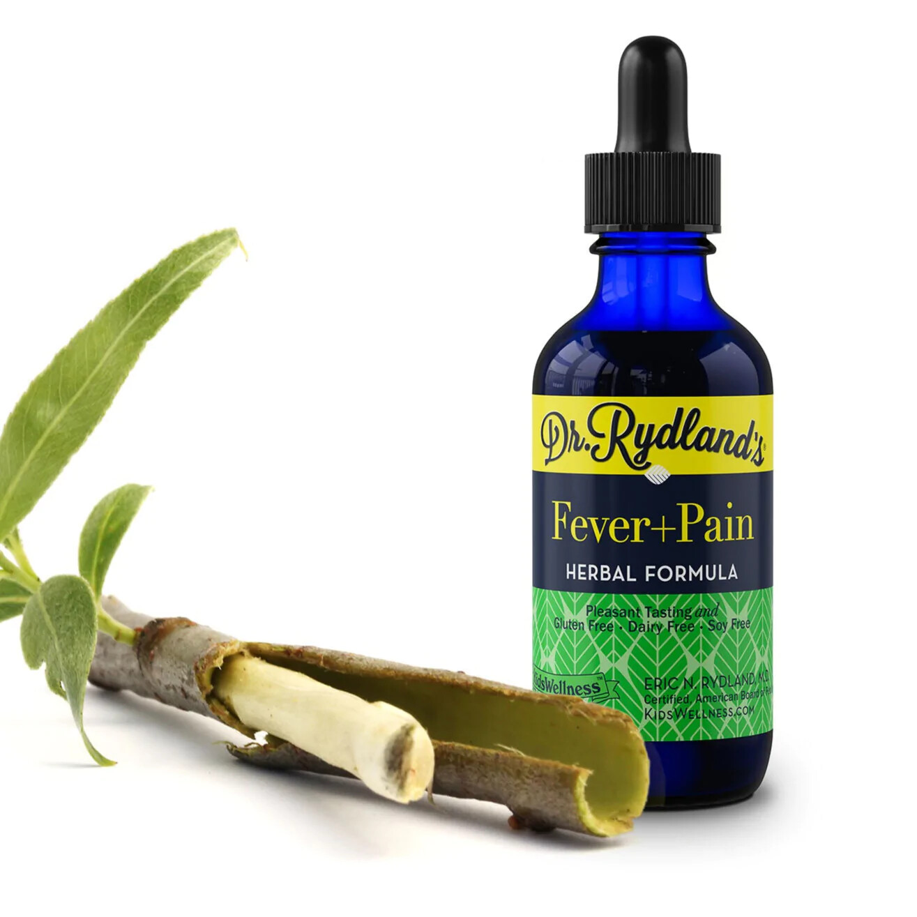 Dr. Rydland’s Kids and Adults Fever & Pain Herbal Formula by Kidswellness